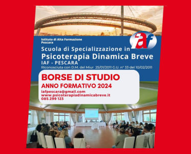 Borse di studio anno formativo 2024 - IAF Pescara