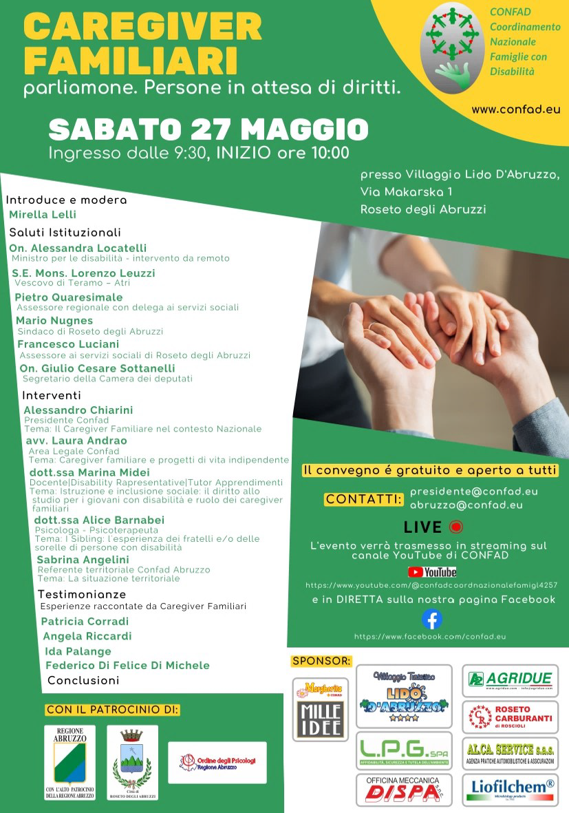 prot. n. 2178 2023 CONFAD schema di locandina