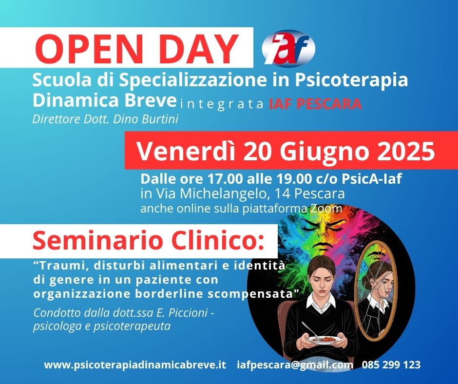 SPDB OPEN DAY SEMINARIO CLINICO 20 GIUGNO 2025