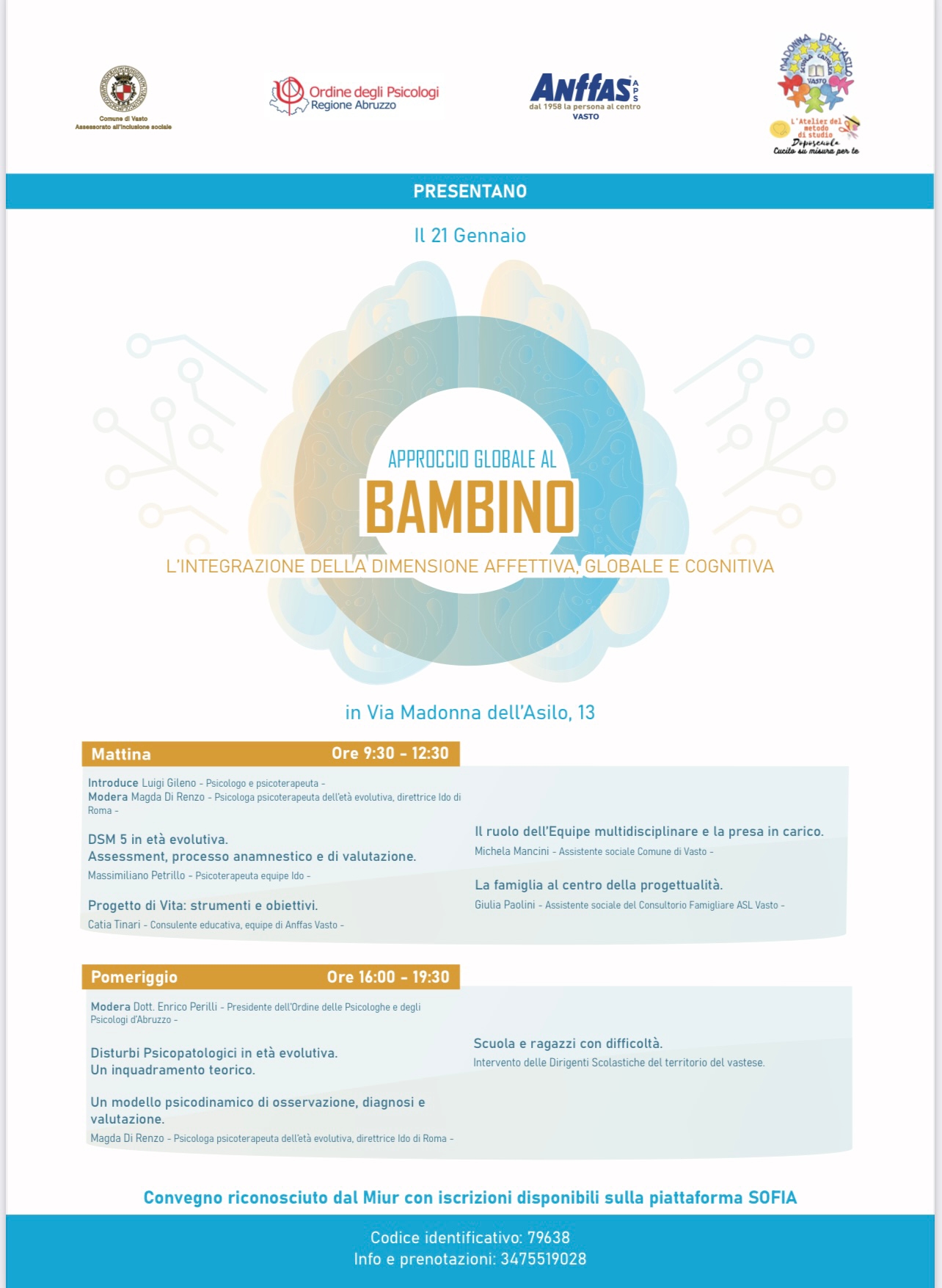 Approccio globale al Bambino - Integrazione della dimensione affettiva, globale e cognitiva
