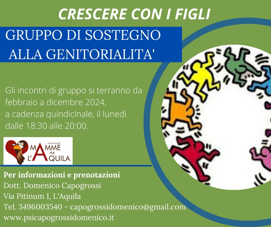 locandina gruppo genitorialità