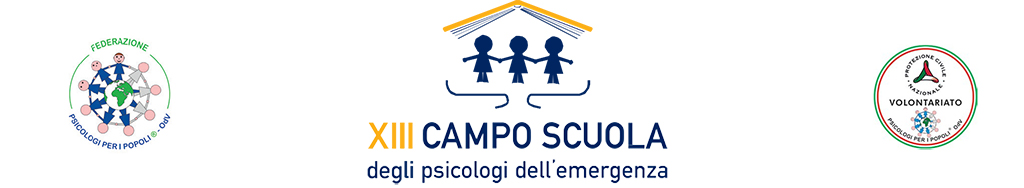 XIII° Campo Scuola degli Psicologi dell'Emergenza