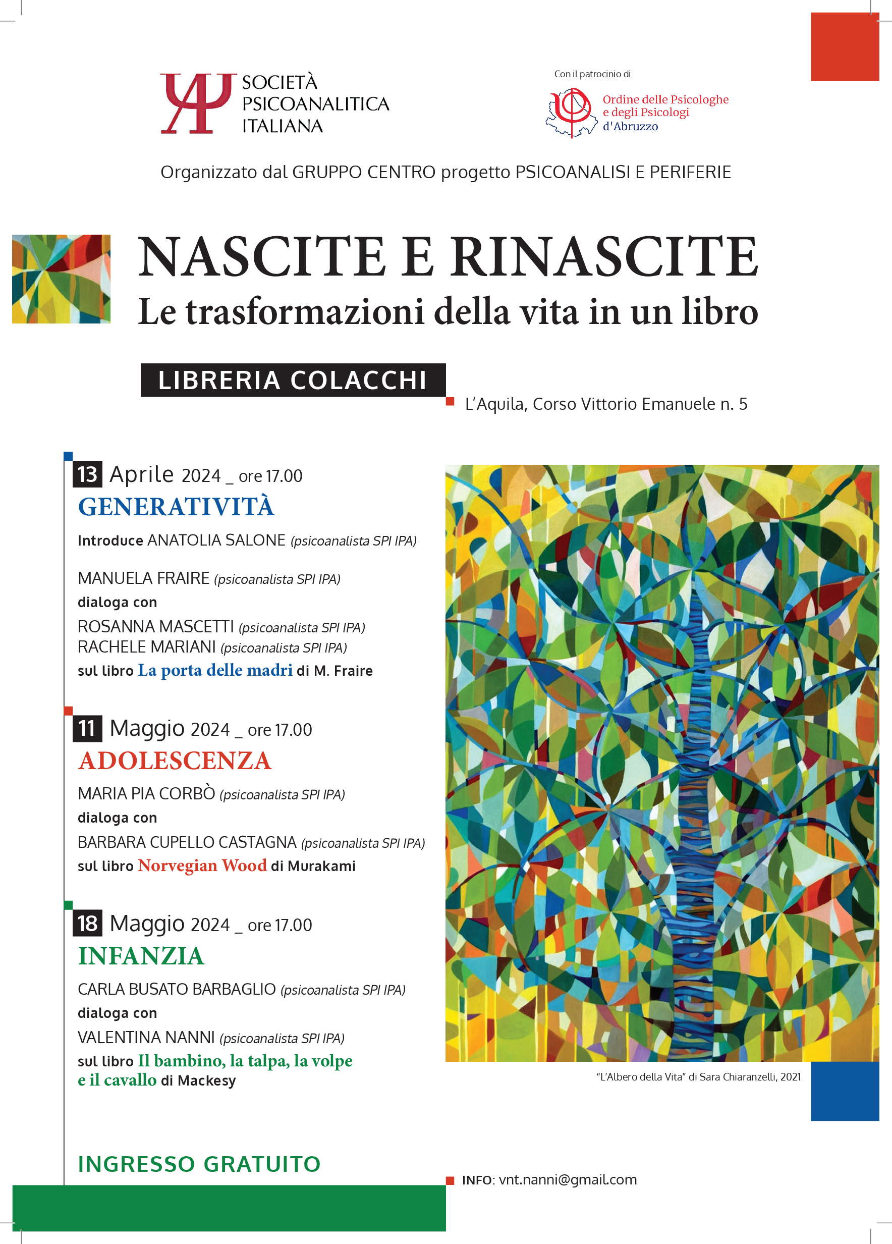 locandina Nascite e Rinascite