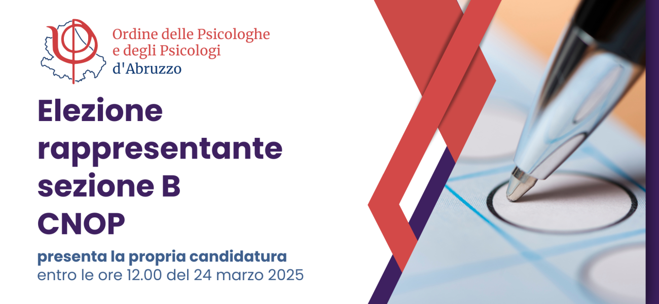 Elezione rappresentante sezione B CNOP